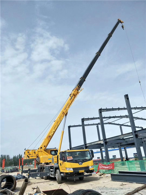 文成县超高层建筑钢结构吊装案例